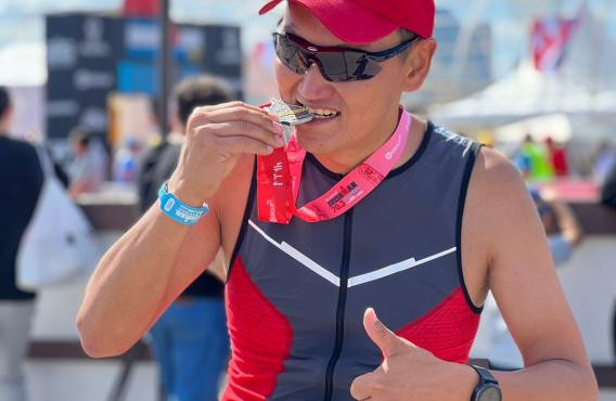 «Samruk-Kazyna Construction» АҚ қызметкері BI Group Ironman Kazakhstan қатысты