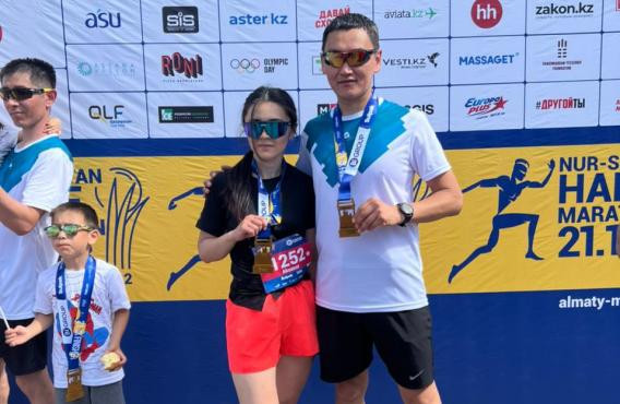 «Samruk-Kazyna Construction» АҚ қызметкерлері Nur-Sultan Half Marathon-2022 қатысты